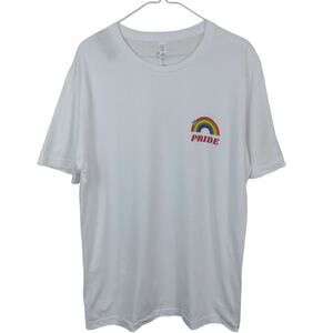 Rainbow Pride T Shirt - Adult Size Large